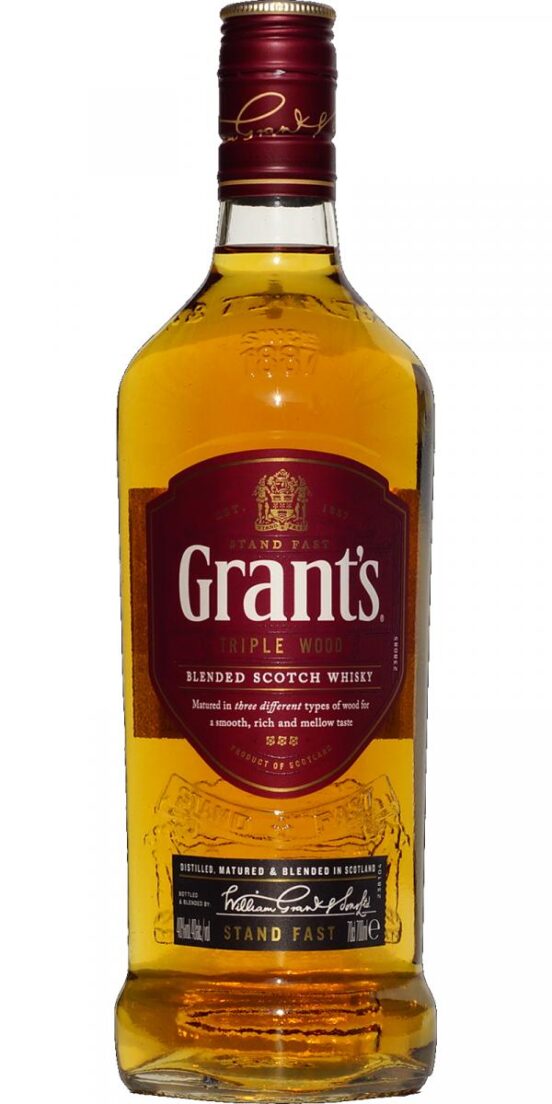 Grants Blended Scotch Whisky Stand Fast 40% 1000ml