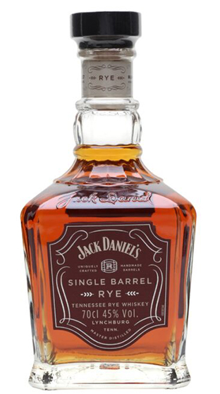 JACK DANIELS SINGLE BARREL RYE WHISKEY 700ML 45%