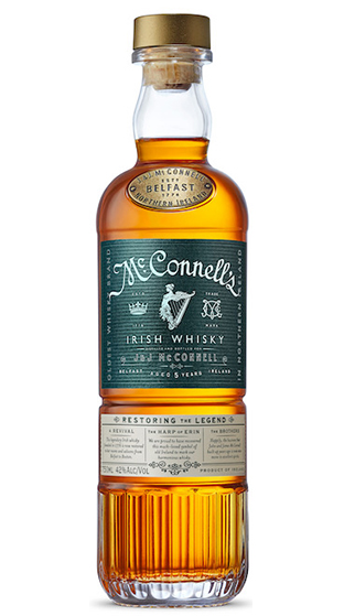 MCCONNELL’S 5YO IRISH WHISKEY 42% 700ML