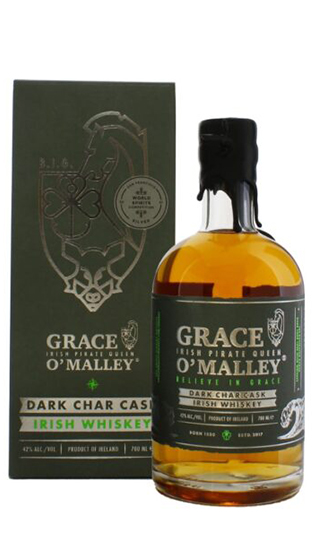 Grace O’Malley Dark Char Cask Whiskey 42% 700ml