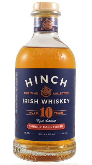 HINCH 10 YEAR OLD BLENDED SHERRY CASK FINISH 43% 700ML